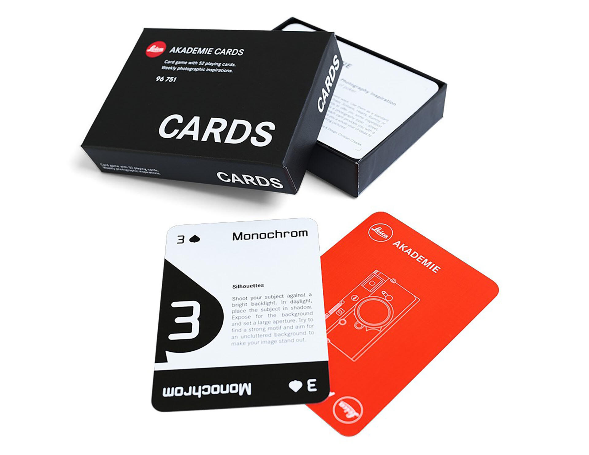 デジタル一眼Leica AKADEMIE CARDS #96751 プレイング・カード